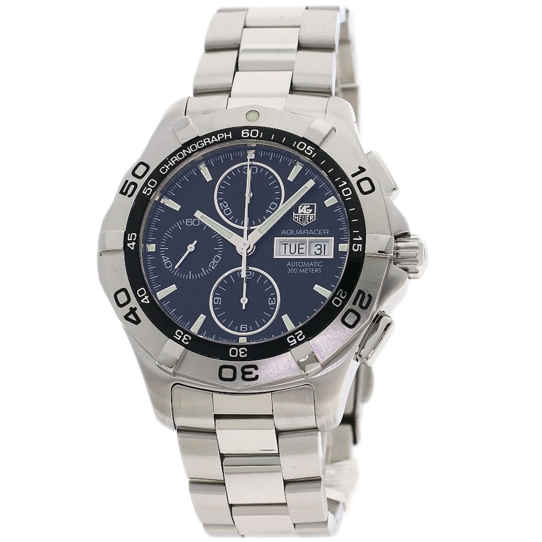 Tag Heuer Aqua Racer Chronograph Watches Caf2010 Stainless Steel/ Stainless: Tag Heuer Aqua Racer Chronograph Watches Caf2010 Stainless Steel/ Stainless The TAG HEUER Aqua Racer Chronograph Watch is a sleek and sophisticated timepiece, boasting a silver stainless steel case