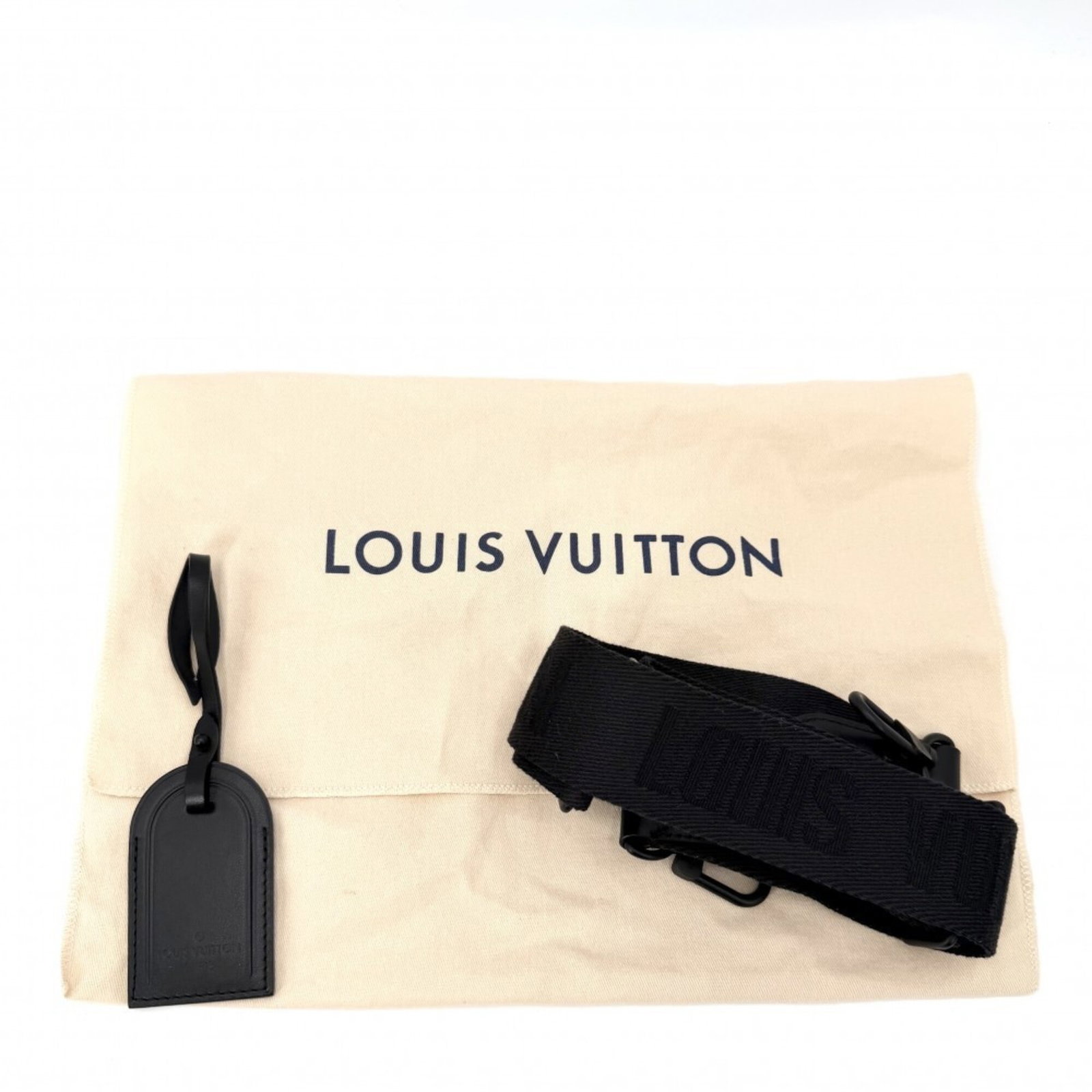 Vuitton Monogram Eclipse Pochette Louis Shoulder Bag - 6