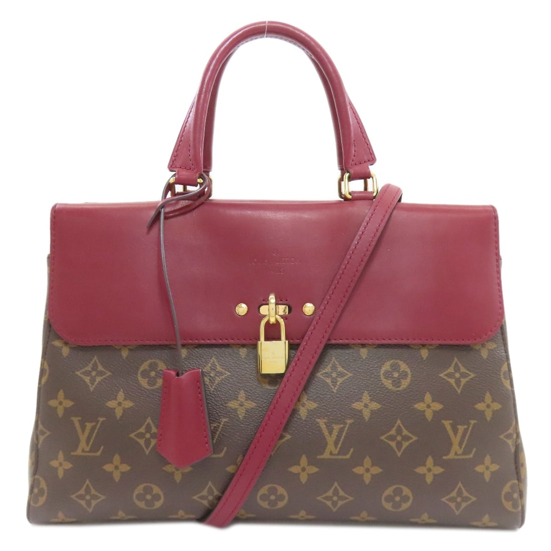 Monogram Canvas Louis Vuitton Handbag M42413 Venus: Monogram Canvas Louis Vuitton Handbag M42413 Venus Monogram canvas Louis Vuitton handbag in brown, featuring the iconic LV monogram pattern. This classic handbag is made from high-quality exterior