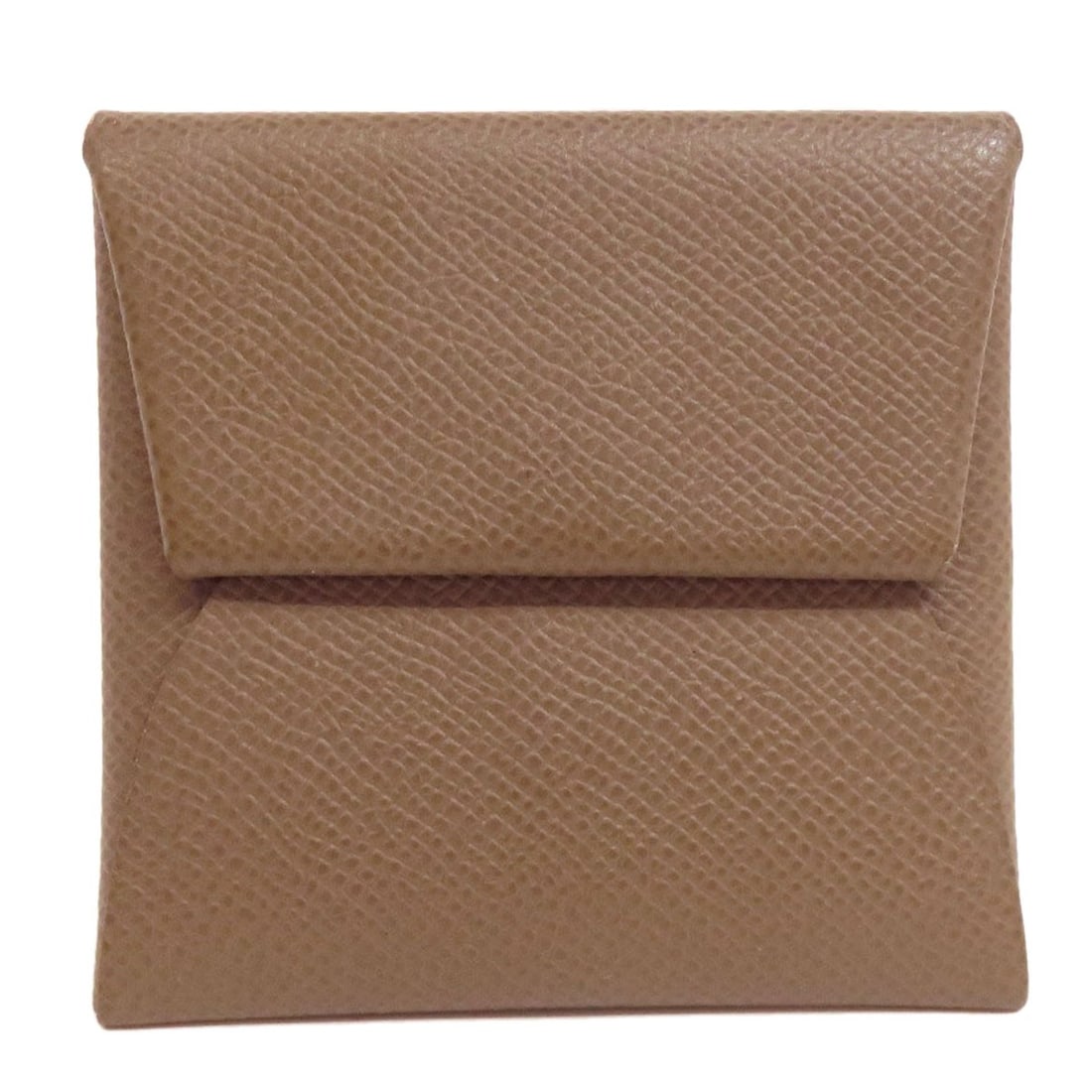Hermes Bastia Coin Purse Epsom: Hermes Bastia Coin Purse Epsom Brown Epsom coin purse from HERMES, featuring a classic design with a natural, earthy tone. This stylish accessory is made from high-quality Epsom material and