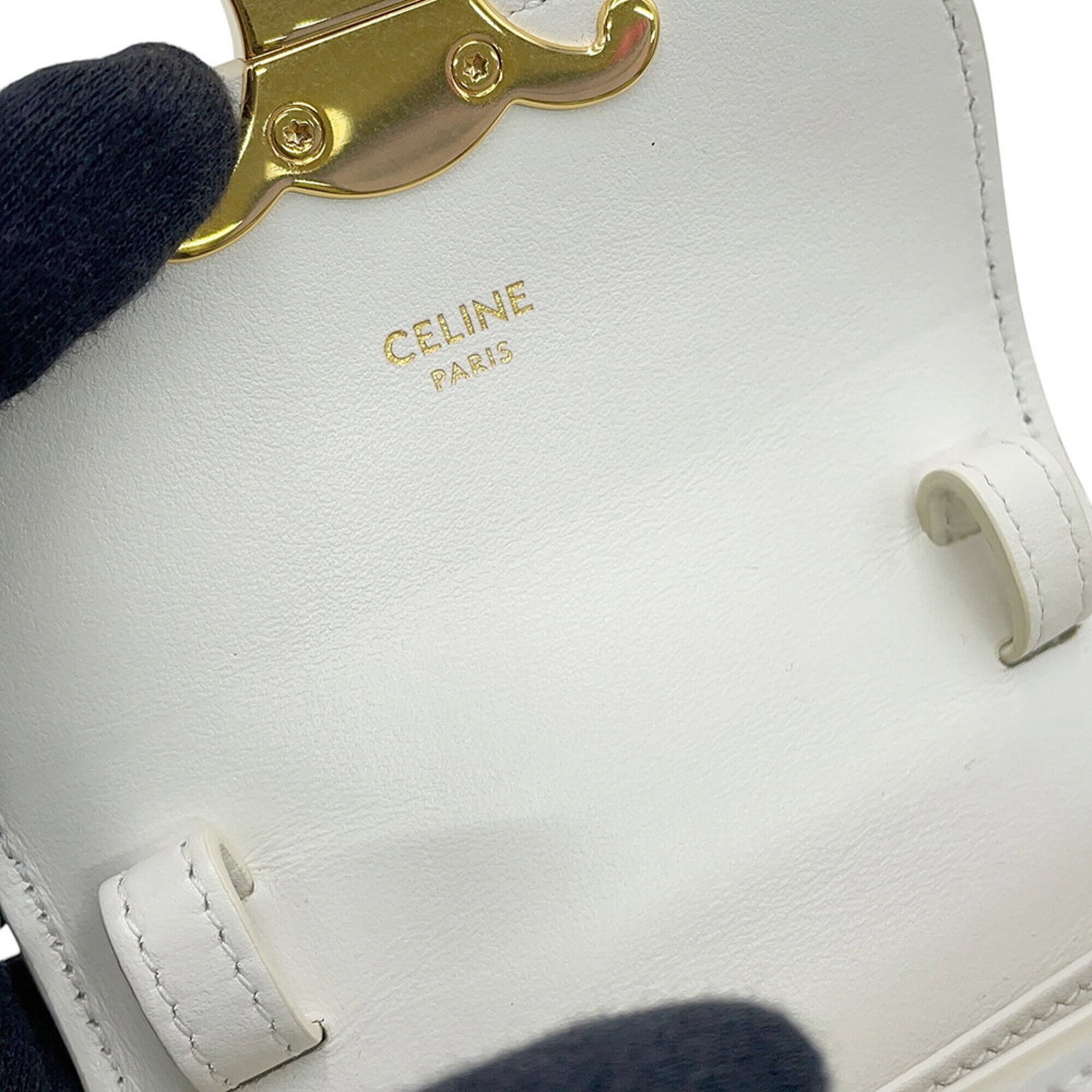 Shoulder Bag Leather Celine - 11