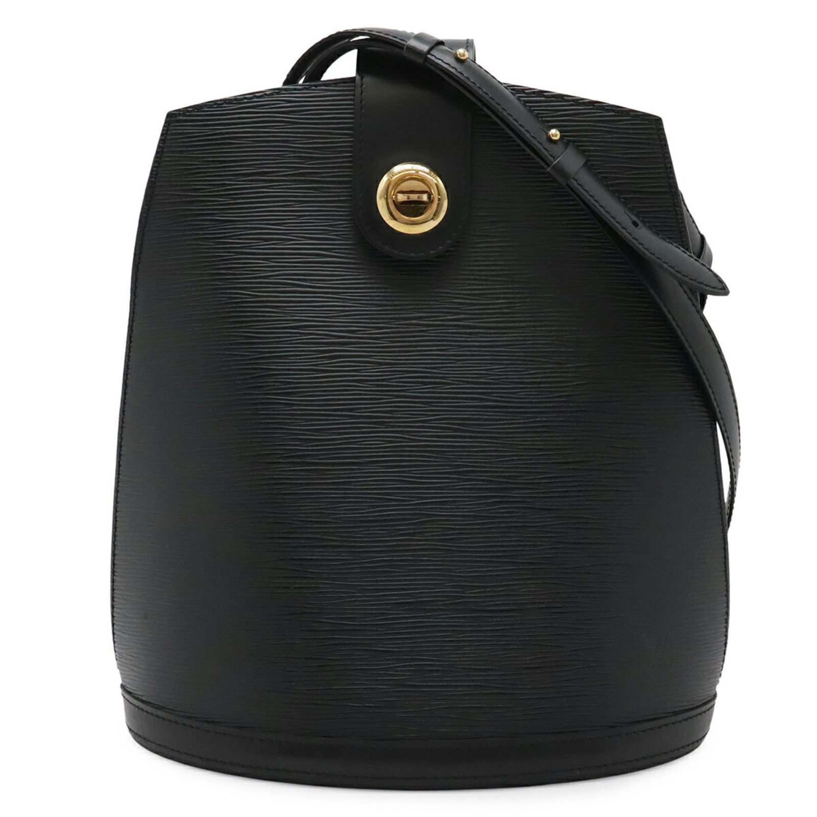 Leather Epi Bag Vuitton Louis: Leather Epi Bag Vuitton Louis Black Epi leather shoulder bag with 95cm adjustable strap, made from Epi leather, 29.5cm x 26cm x 17cm in size, weighing 670g. This Louis Vuitton Epi bag features a