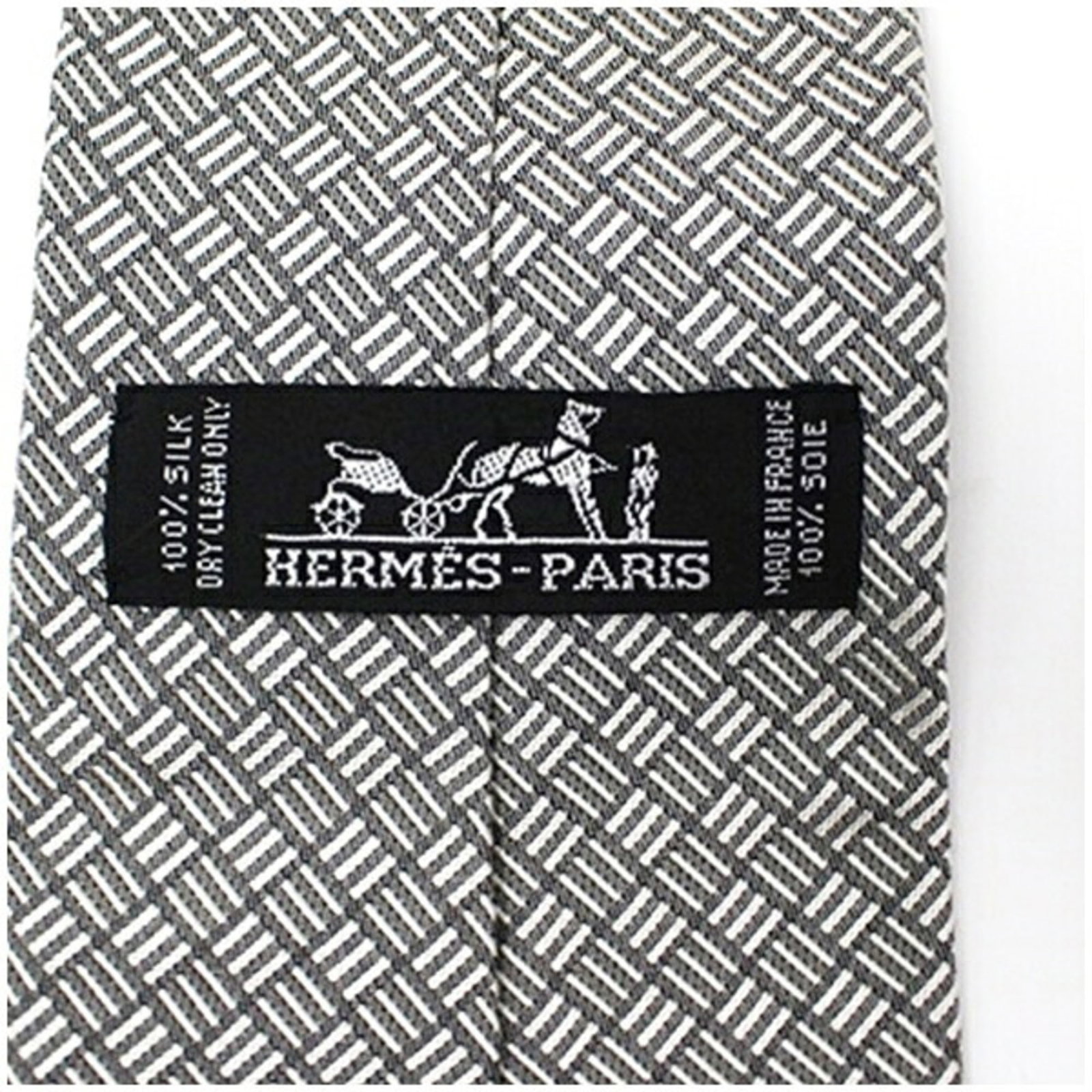 Silk Cravat Hermes - 5