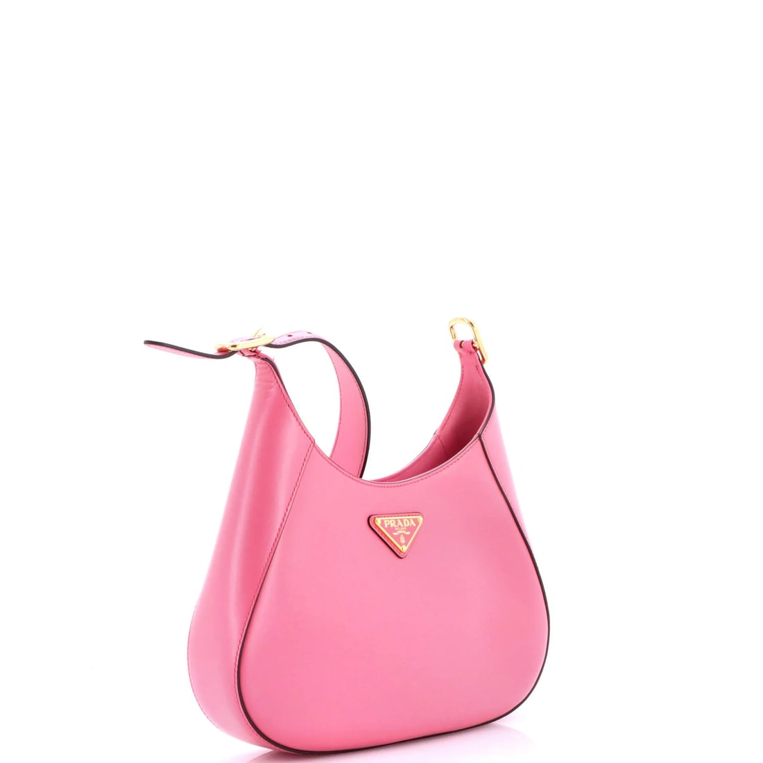 Cleo Shoulder Bag Medium Box Calf Prada - 2