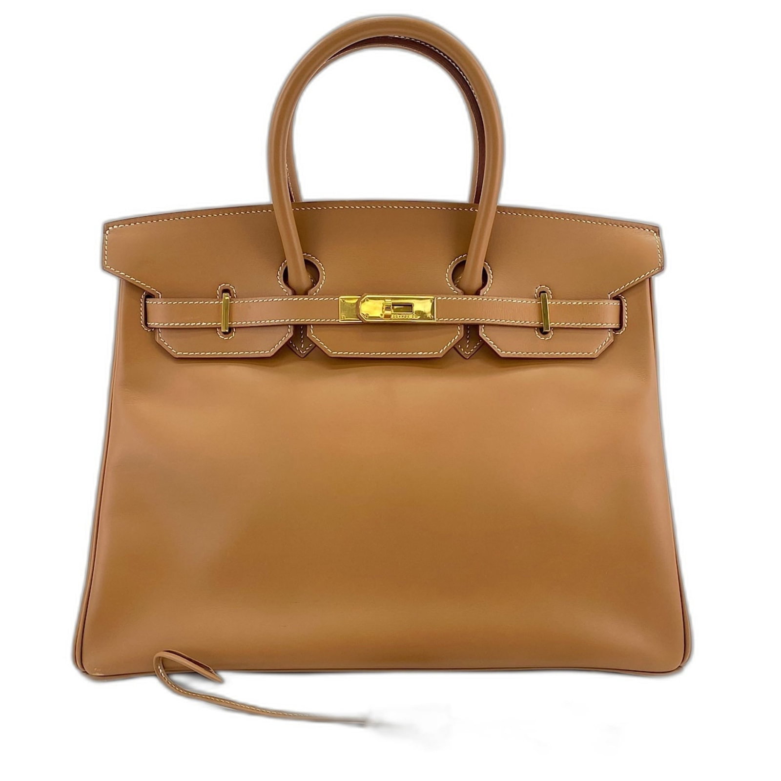 Handbag Hermes: Handbag Hermes Brown Herm?s handbag with dimensions 28cm x 35cm x 18cm, featuring a classic design and signature. This stylish bag is made of high-quality materials and has a timeless appeal. Its