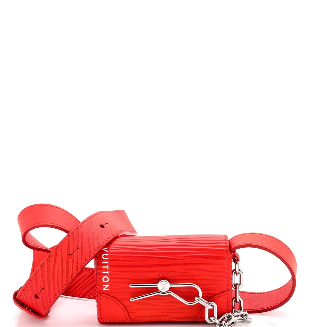 Epi Leather Louis Vuitton Micro Steamer Bag: Epi Leather Louis Vuitton Micro Steamer Bag The Epi Leather Louis Vuitton Micro Steamer Bag boasts a striking red exterior made from high-quality Epi leather, a classic Louis Vuitton style that