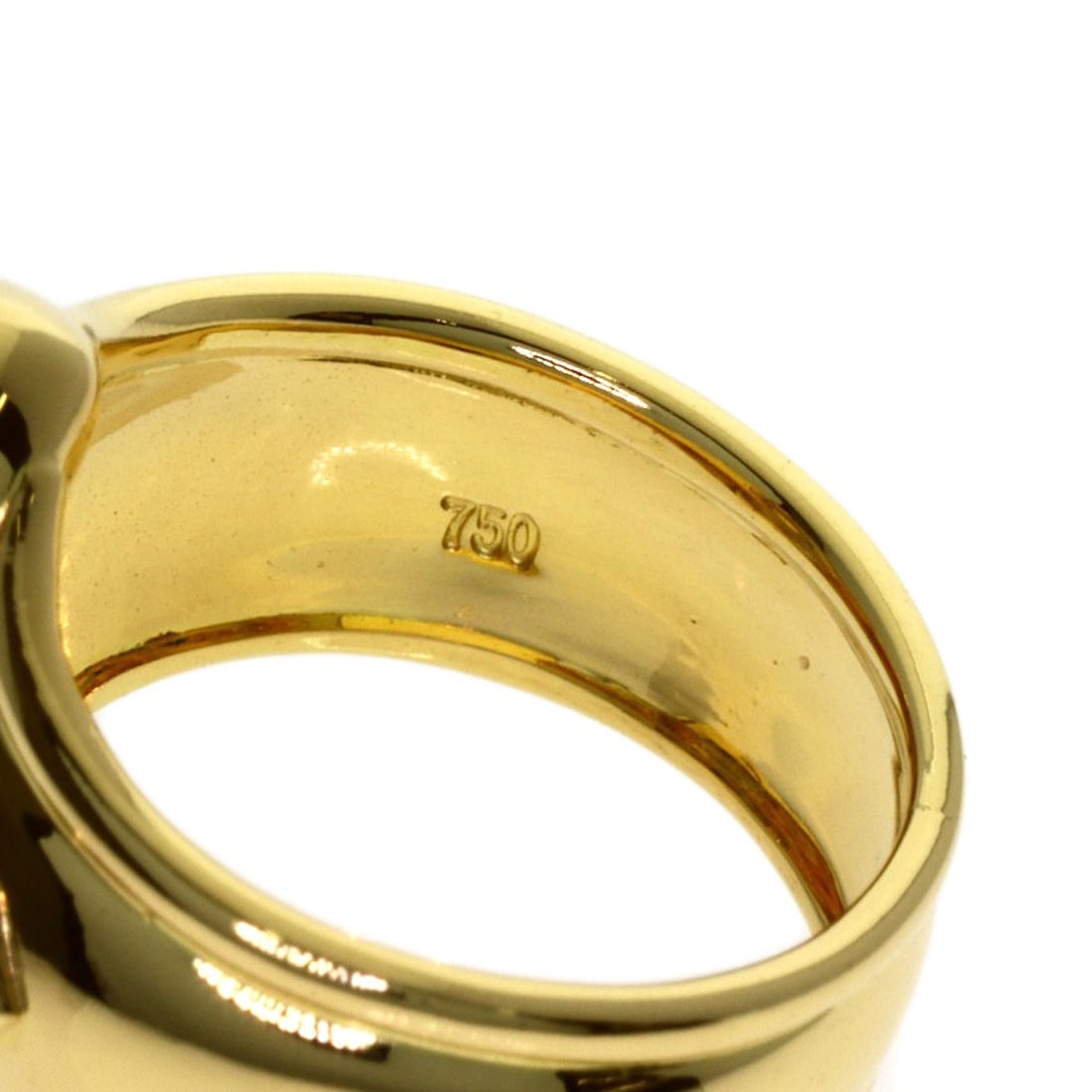Diamond Happy K18 Gold Chopard Ring - 6