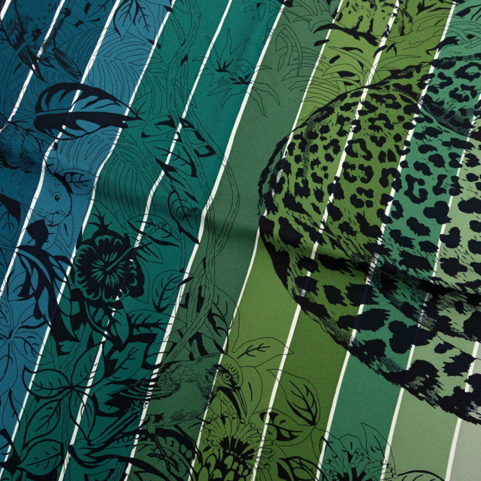 Silk Hermes Scarf - 4