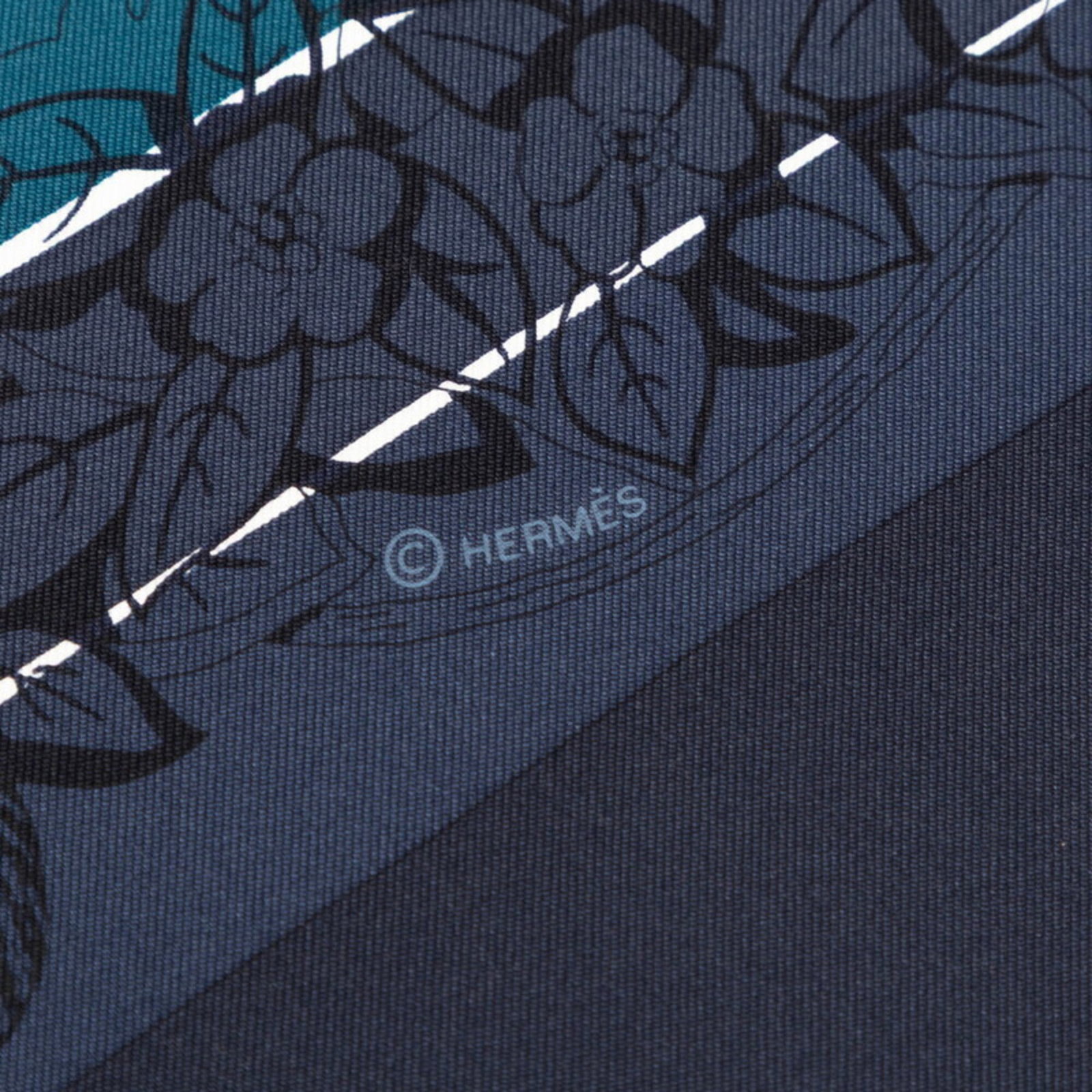 Silk Hermes Scarf - 8