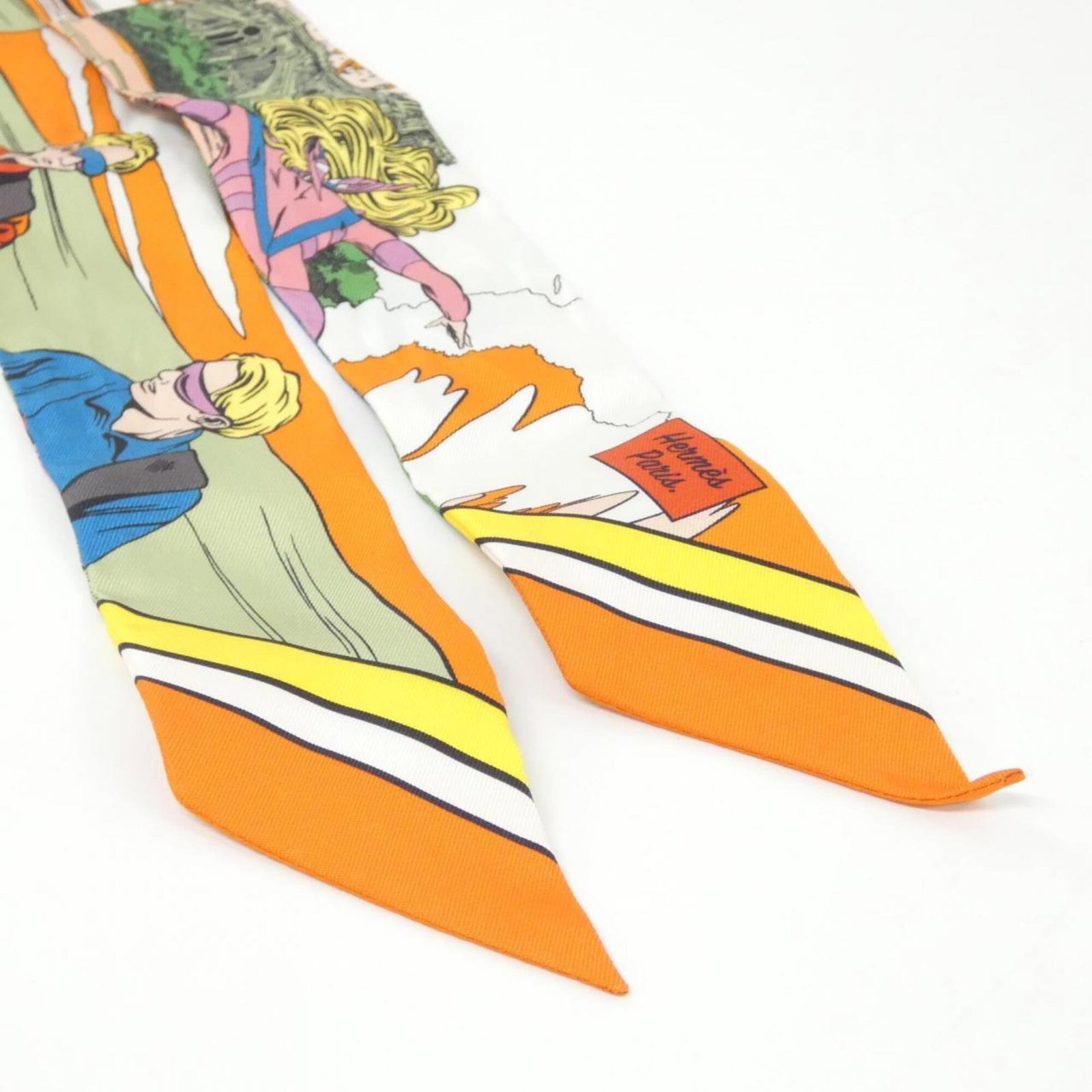 Silk Hermes Scarf - 2