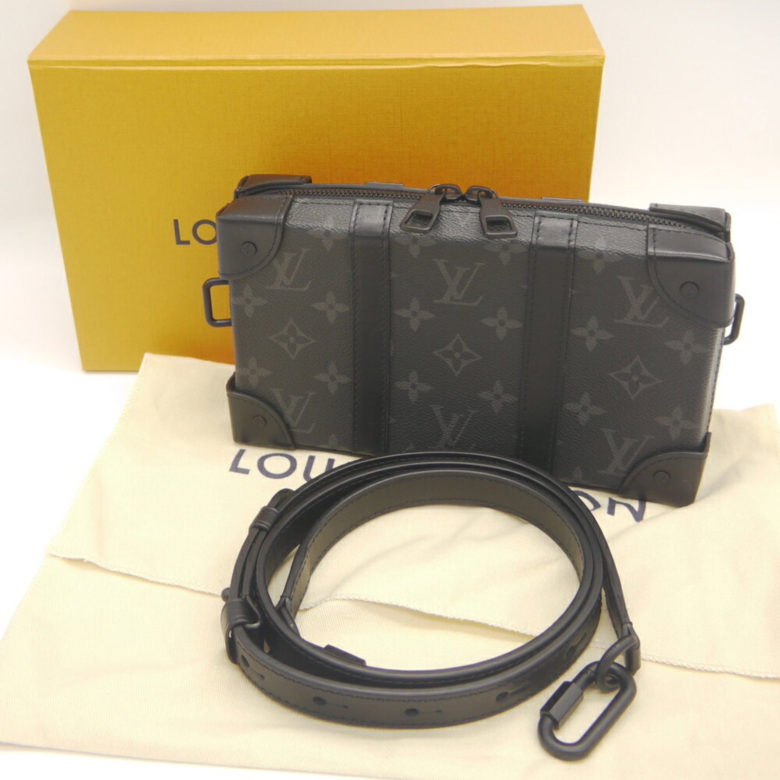 Leather Monogram Eclipse Louis Vuitton Bag Shoulder - 10