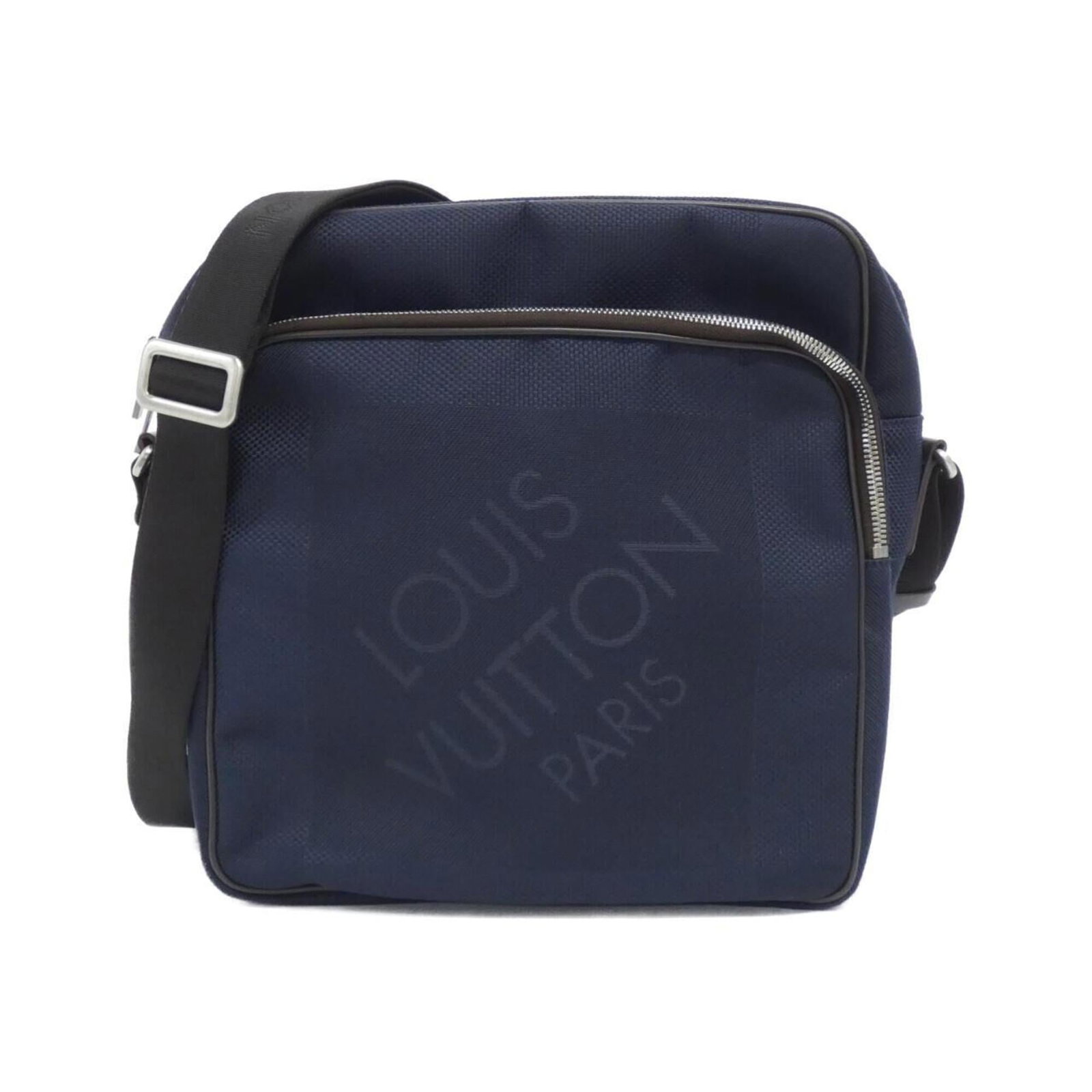 Shoulder Bag Canvas Louis Vuitton: Shoulder Bag Canvas Louis Vuitton Item Specifics: Brand: Louis Vuitton MPN: N41159 Type: Shoulder bag Material: Canvas Color: Blue Hardware Color: Matte silver Gender: Men,Women Size (HxWxD): 30cm x