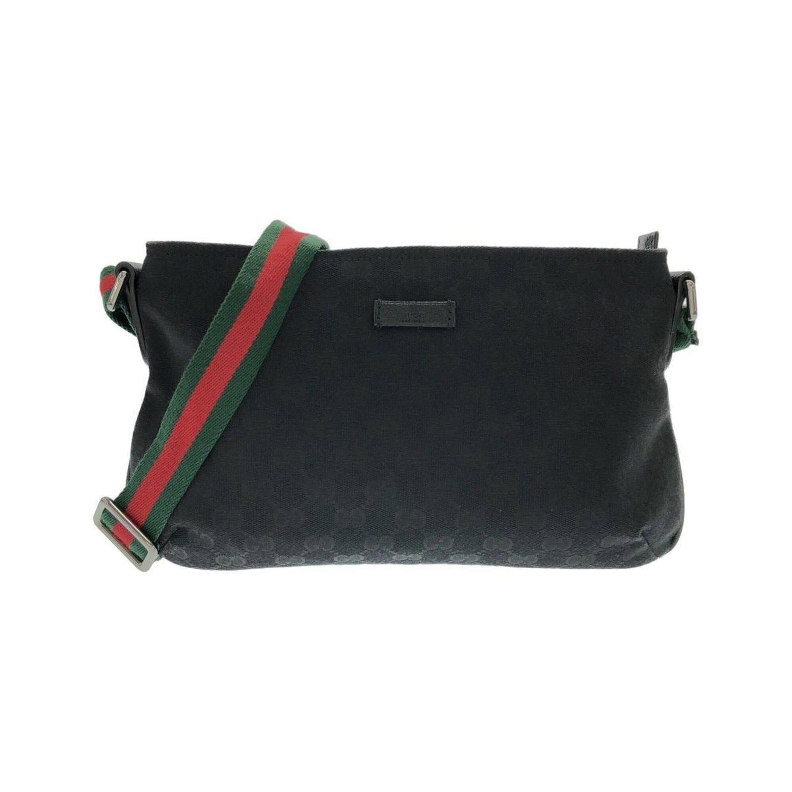 Gucci Shoulder Bag Gg Canvas: Gucci Shoulder Bag Gg Canvas The Gucci Shoulder Bag Gg Canvas is a sleek and stylish accessory, boasting a classic GG canvas design in black. Measuring 19cm x 29.5cm x 2.5cm, this shoulder bag is a