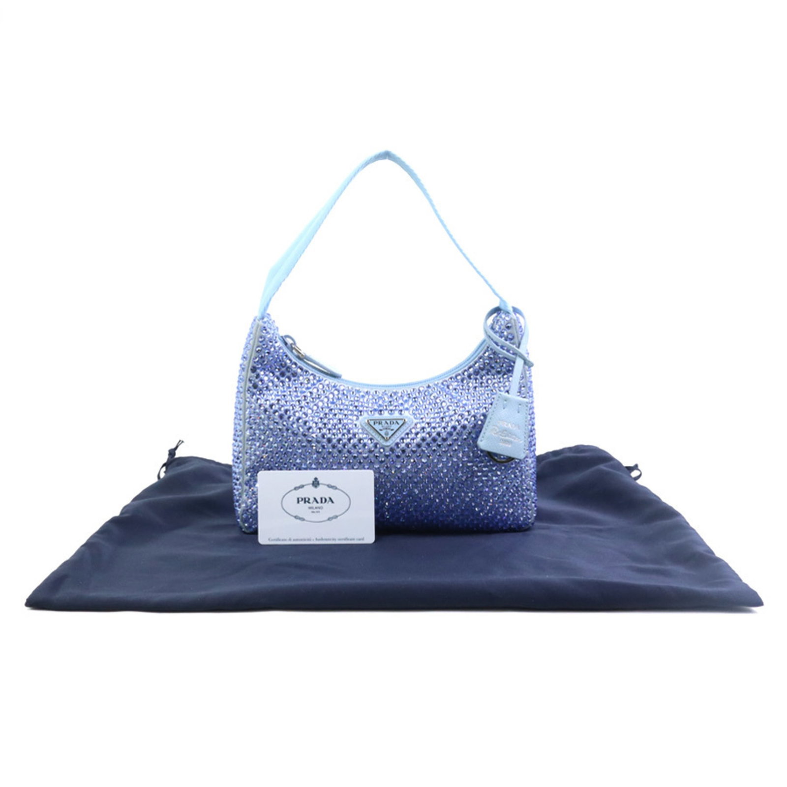 Silk Viscose Handbag Prada - 17