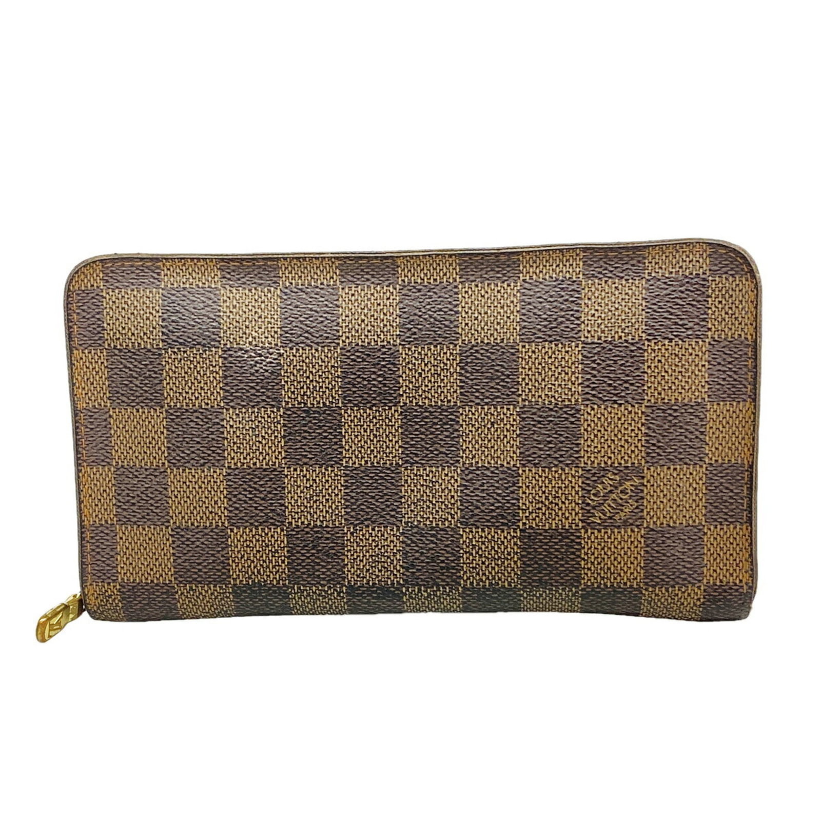 Long Wallet Louis Vuitton Bi Fold: Long Wallet Louis Vuitton Bi Fold The Louis Vuitton Bi Fold Long Wallet boasts a sleek design with a classic Ebene color, measuring 10cm x 18.5cm x 2cm. This stylish accessory features a bi-fold