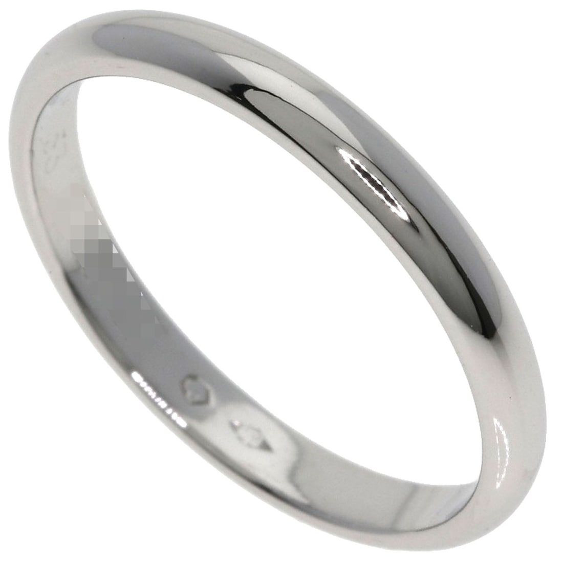 Cartier Wedding #53 Ring Platinum Pt950: Cartier Wedding #53 Ring Platinum Pt950 Cartier Wedding #53 Ring Platinum Pt950 is a striking silver platinum ring featuring a signature that bears a notable mark. This platinum Pt950 ring, size 6.5(U