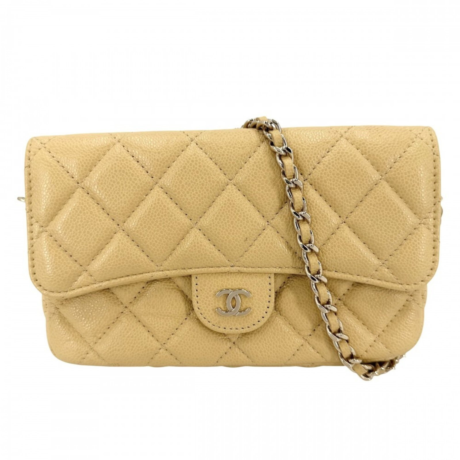 Calfskin Grained Chanel Bag Shoulder (1 of 10)