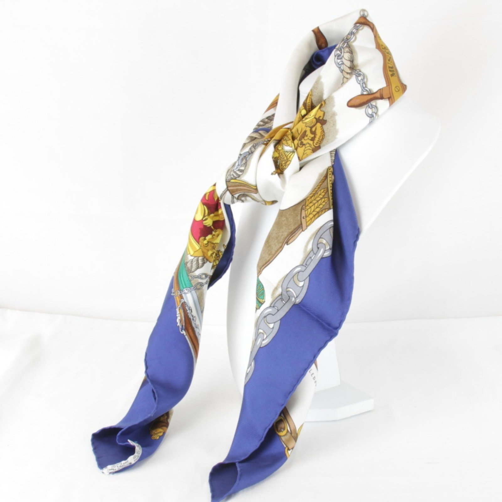 Silk Hermes Scarf - 11