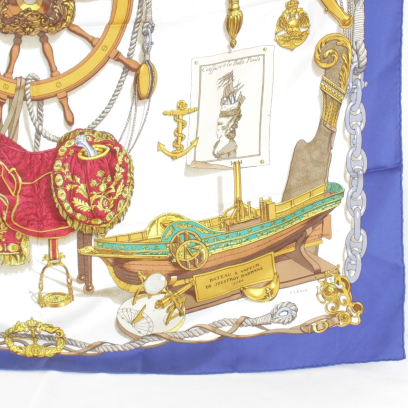 Silk Hermes Scarf - 5