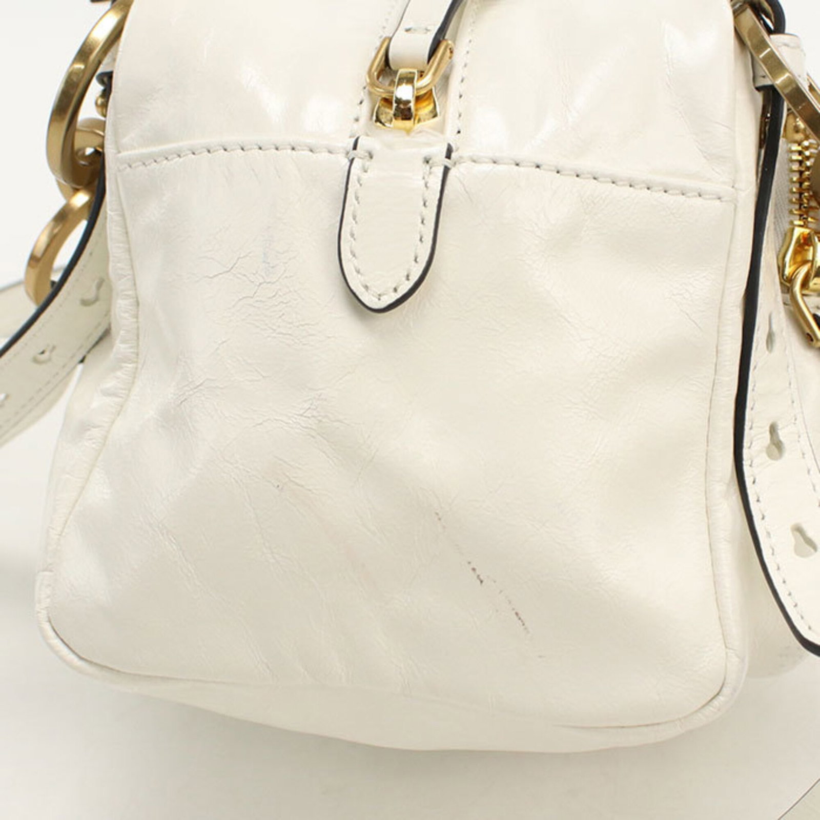 Handbag Leather Prada - 5