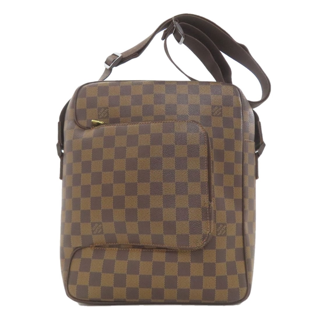 Canvas Damier Bag Shoulder Mm Olaf Louis Vuitton N41441: Canvas Damier Bag Shoulder Mm Olaf Louis Vuitton N41441 Brown Damier canvas shoulder bag with a classic Louis Vuitton design, featuring the iconic Mm pattern. This timeless piece is made from