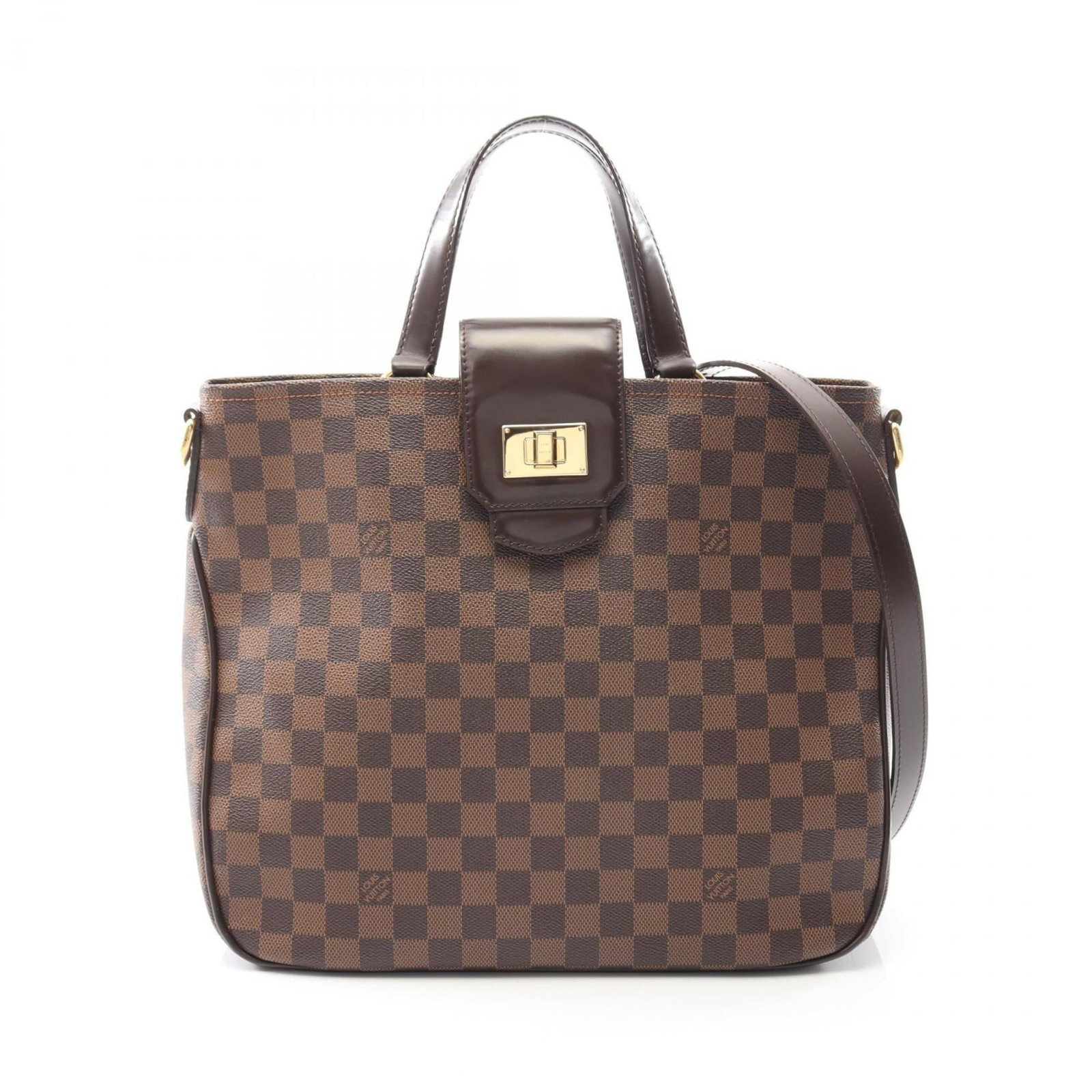 Louis Vuitton Handbag Coated Canvas: Louis Vuitton Handbag Coated Canvas Coated canvas construction provides a durable and stylish finish, while the classic Damier pattern adds a touch of timeless elegance to this Louis Vuitton handbag.