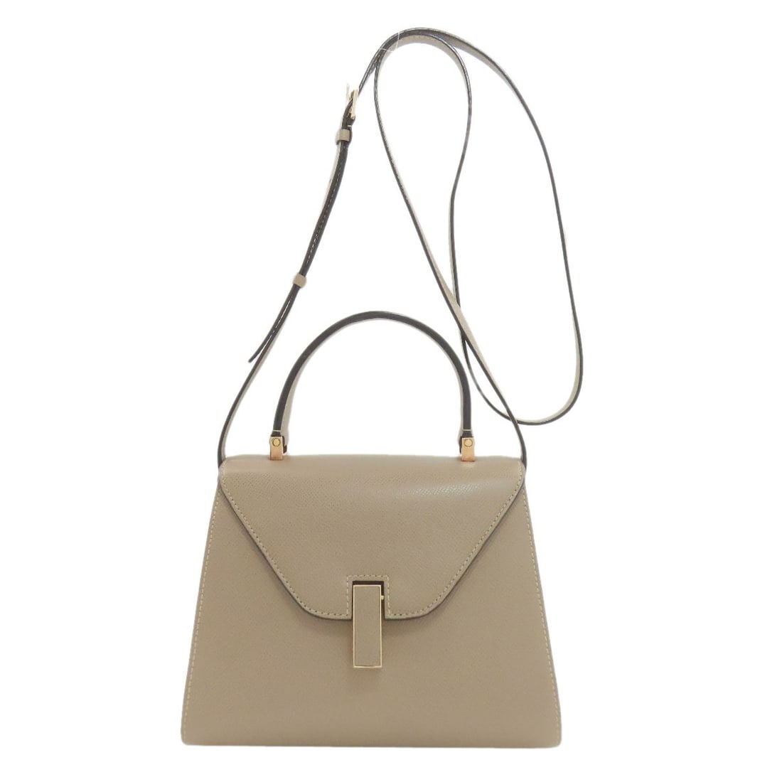 Handbag Calf Valextra 2Way: Handbag Calf Valextra 2Way The Handbag Calf Valextra 2Way boasts a sleek gray exterior crafted from high-quality calf material, showcasing a timeless design that exudes sophistication. Its 2Way style 