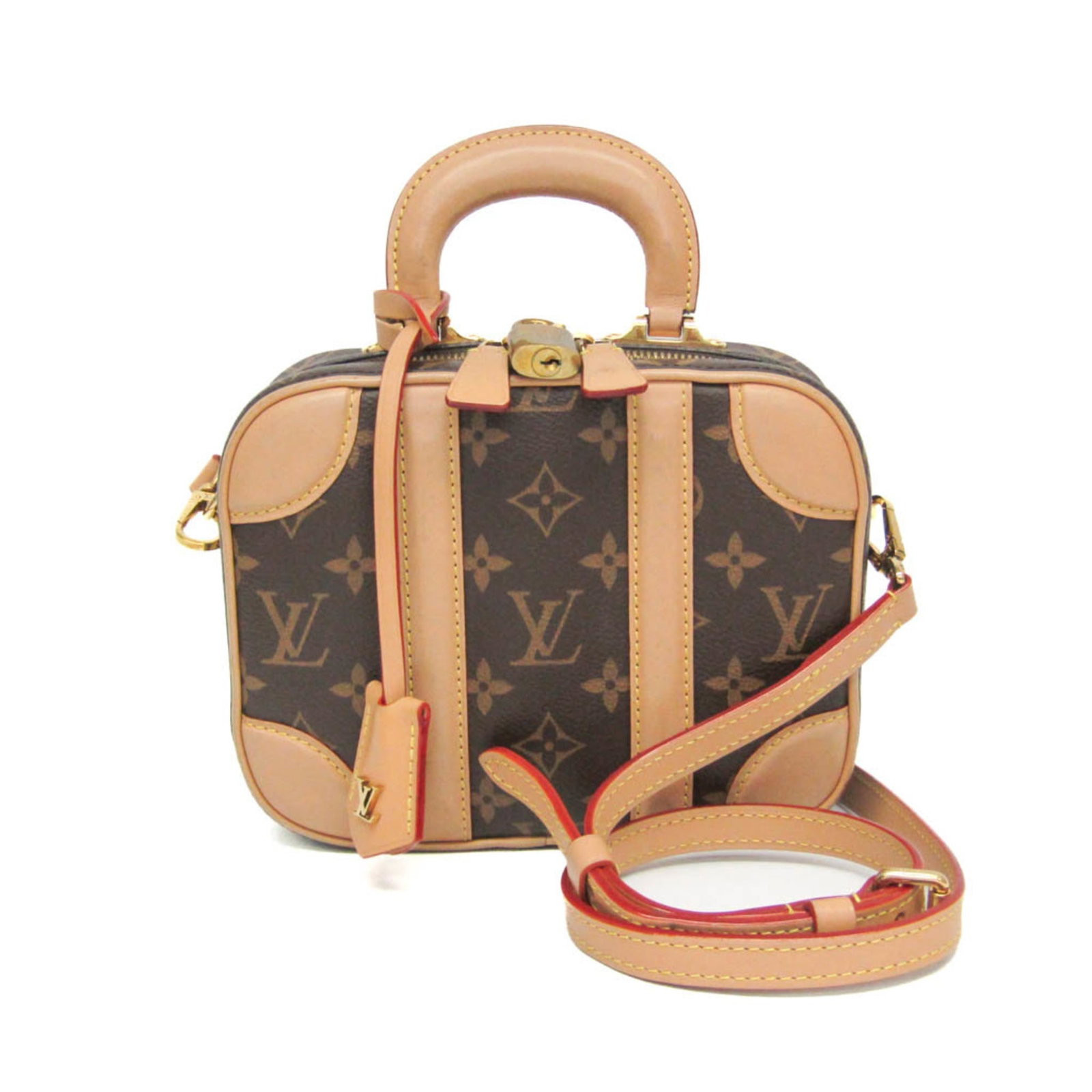 Monogram Louis Vuitton Handbag Shoulder: Monogram Louis Vuitton Handbag Shoulder Monogram Louis Vuitton Handbag Shoulder for Women. This luxurious shoulder bag features the iconic Monogram pattern in rich brown, with a sturdy zipper closure