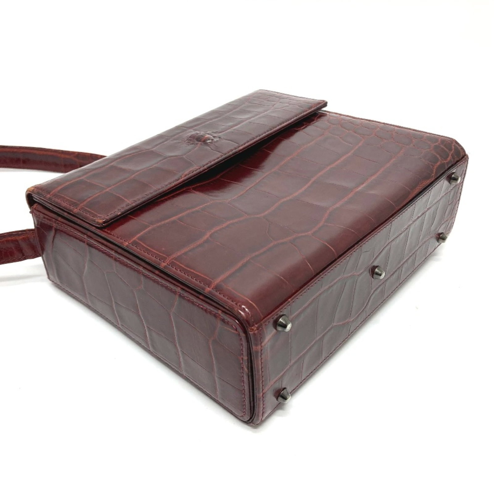 Shoulder Bag Leather Versace - 4