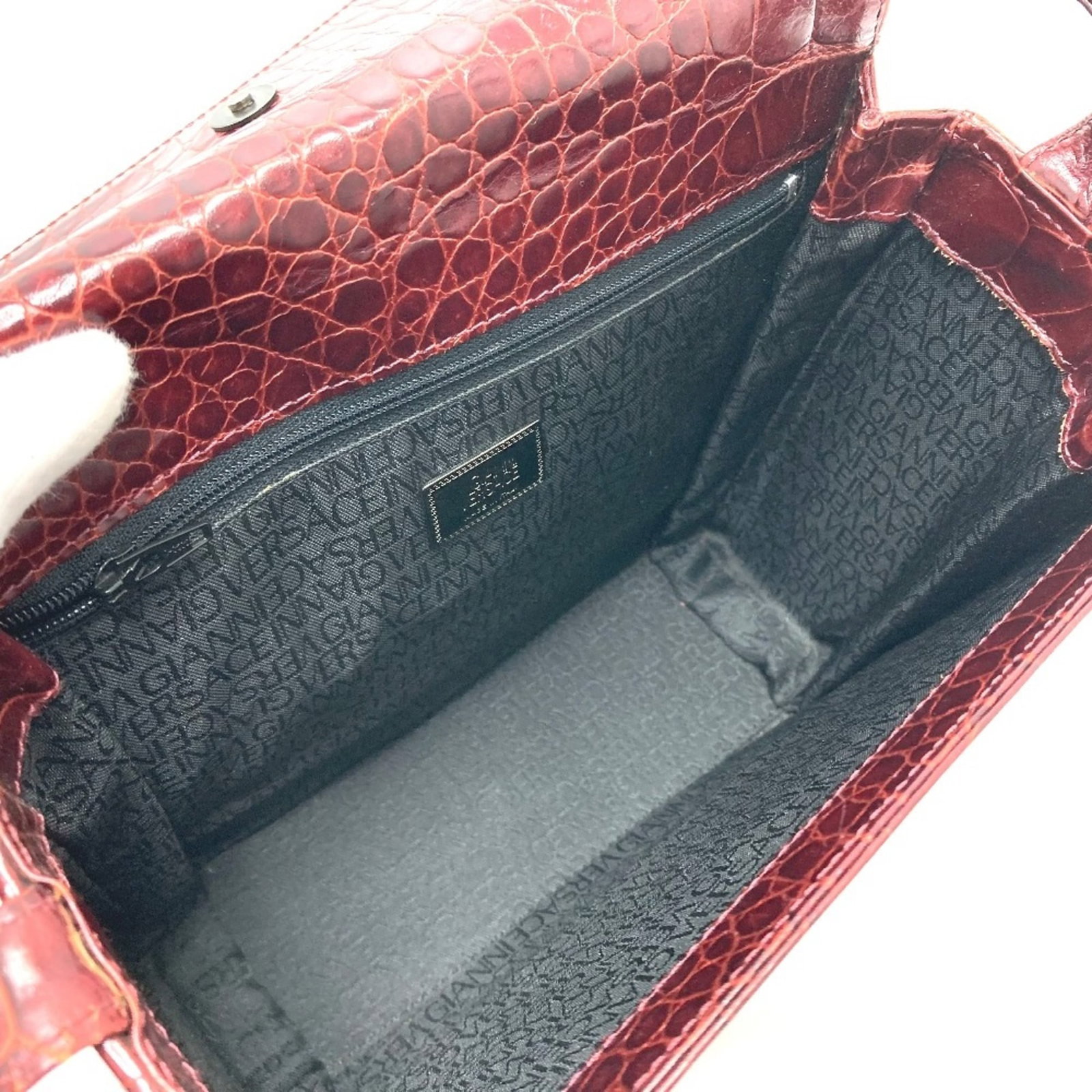 Shoulder Bag Leather Versace - 7