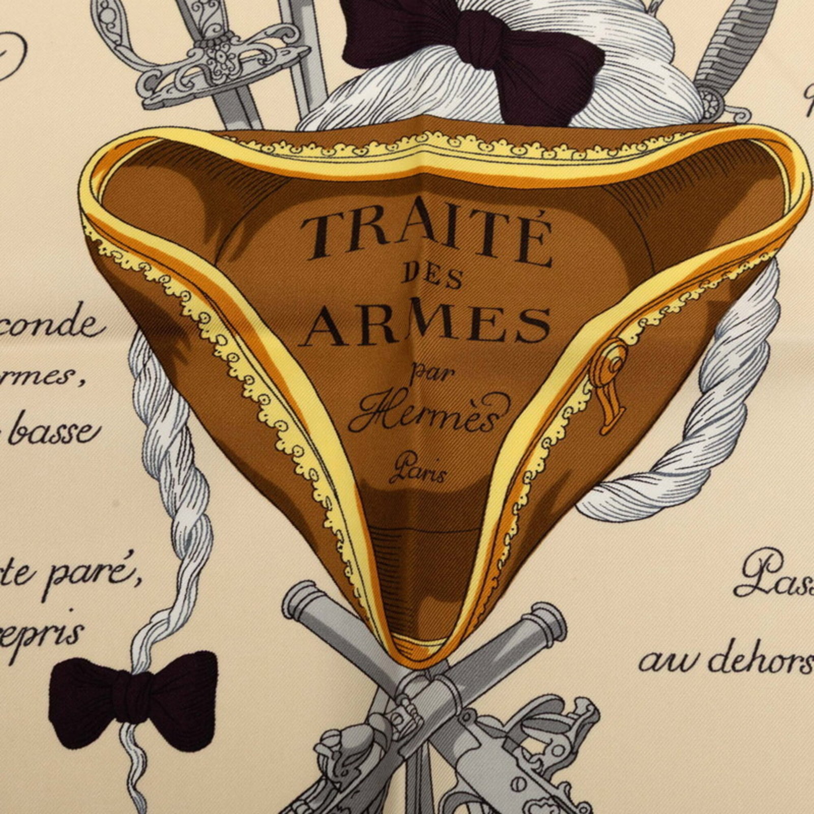 Silk Hermes Scarf - 3