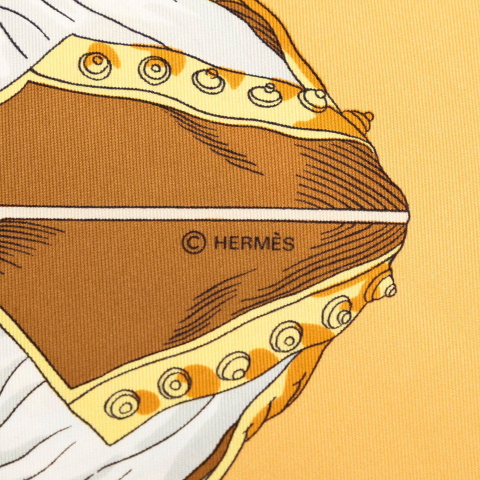 Silk Hermes Scarf - 4