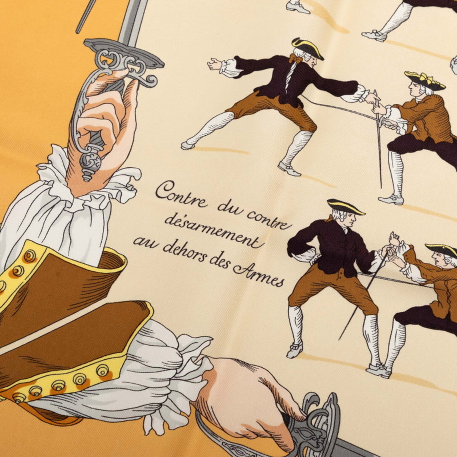 Silk Hermes Scarf - 5