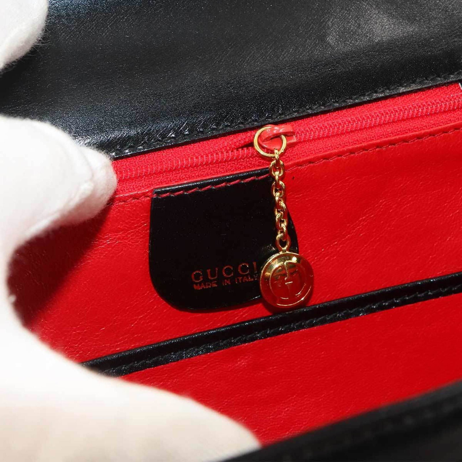 Handbag Leather Gucci - 7