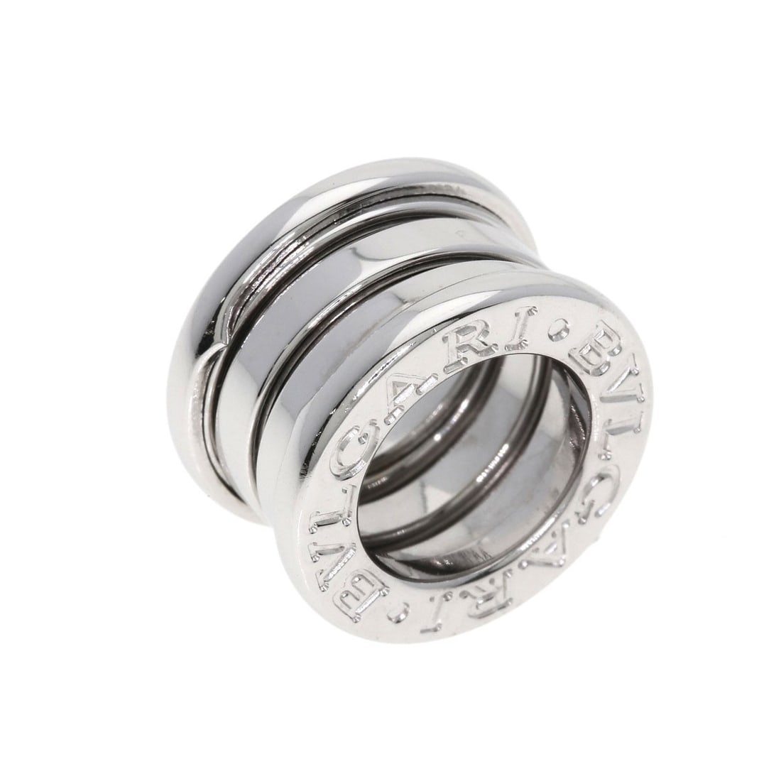 Bvlgari B.Zero1 Pendant Top K18 White Gold: Bvlgari B.Zero1 Pendant Top K18 White Gold K18 White Gold pendant top from BVLGARI, featuring a silver metal exterior with a signature. Made from high-purity K18 gold, this piece showcases the
