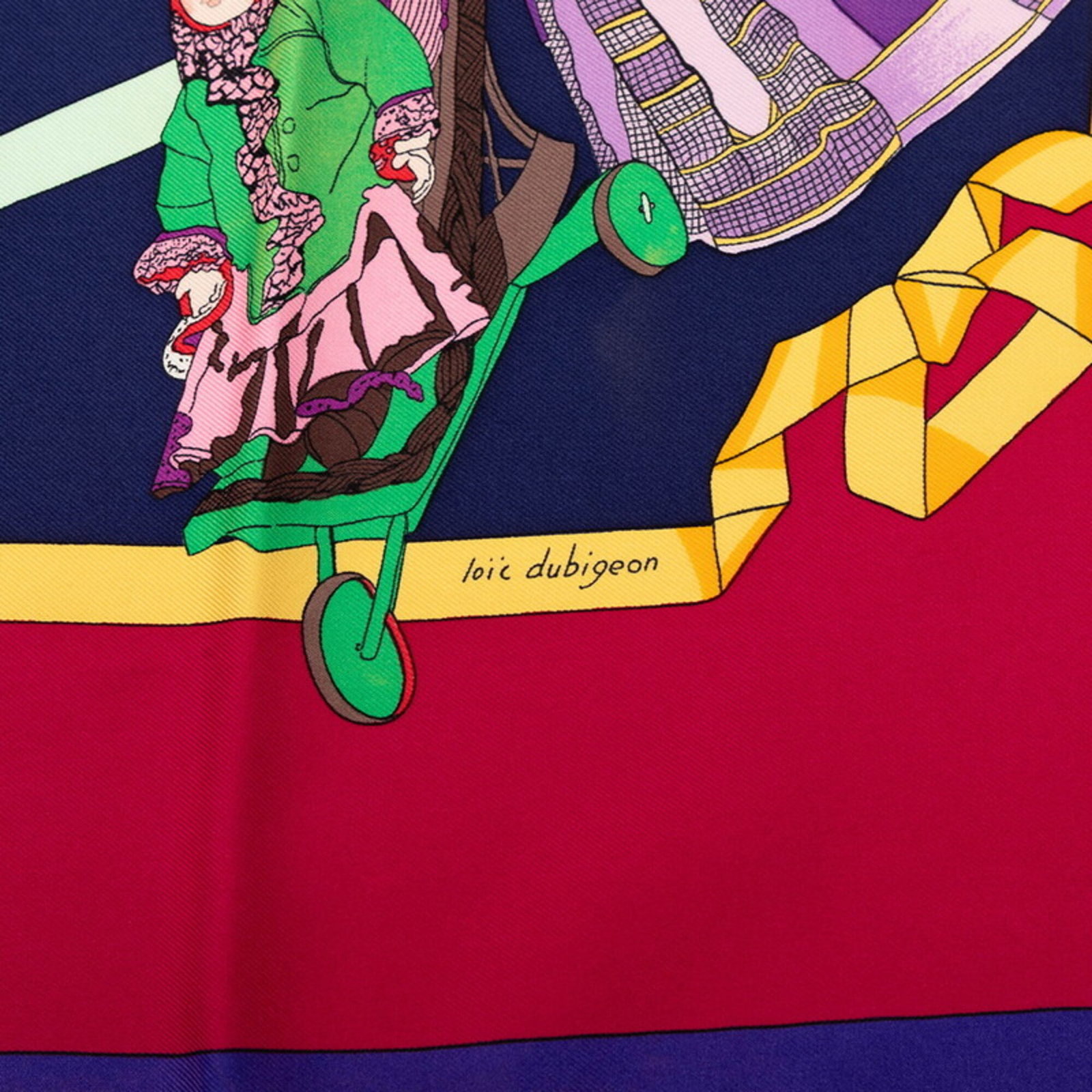 Silk Hermes Scarf - 5