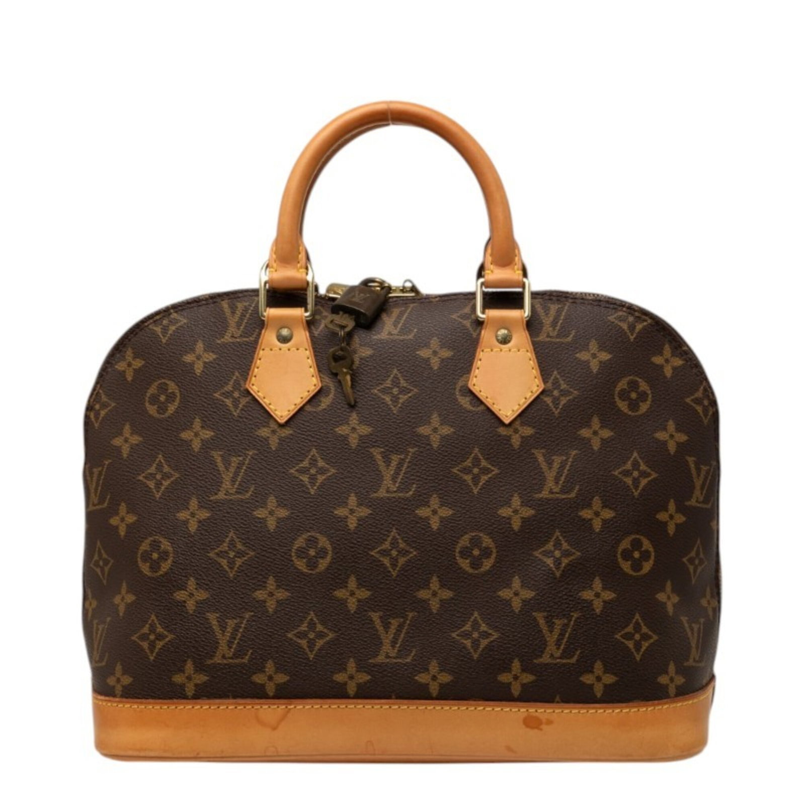 Louis Vuitton Handbag Pvc Leather: Louis Vuitton Handbag Pvc Leather PVC and leather combine in this Louis Vuitton handbag, featuring a classic design in brown. The bag measures 24cm x 32cm x 17cm and is made from a durable PVC