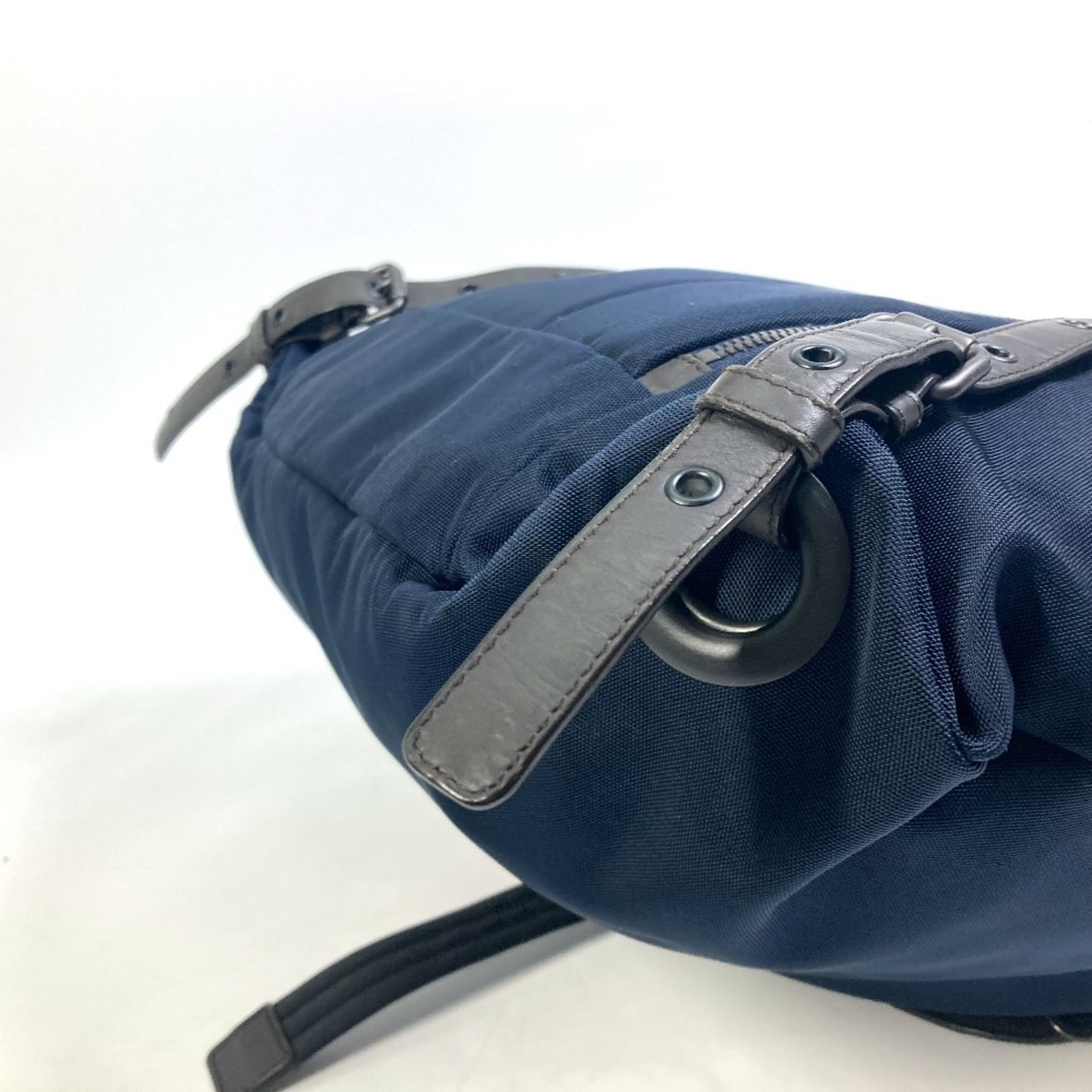 Veneta Backpack Nylon Leather - 6