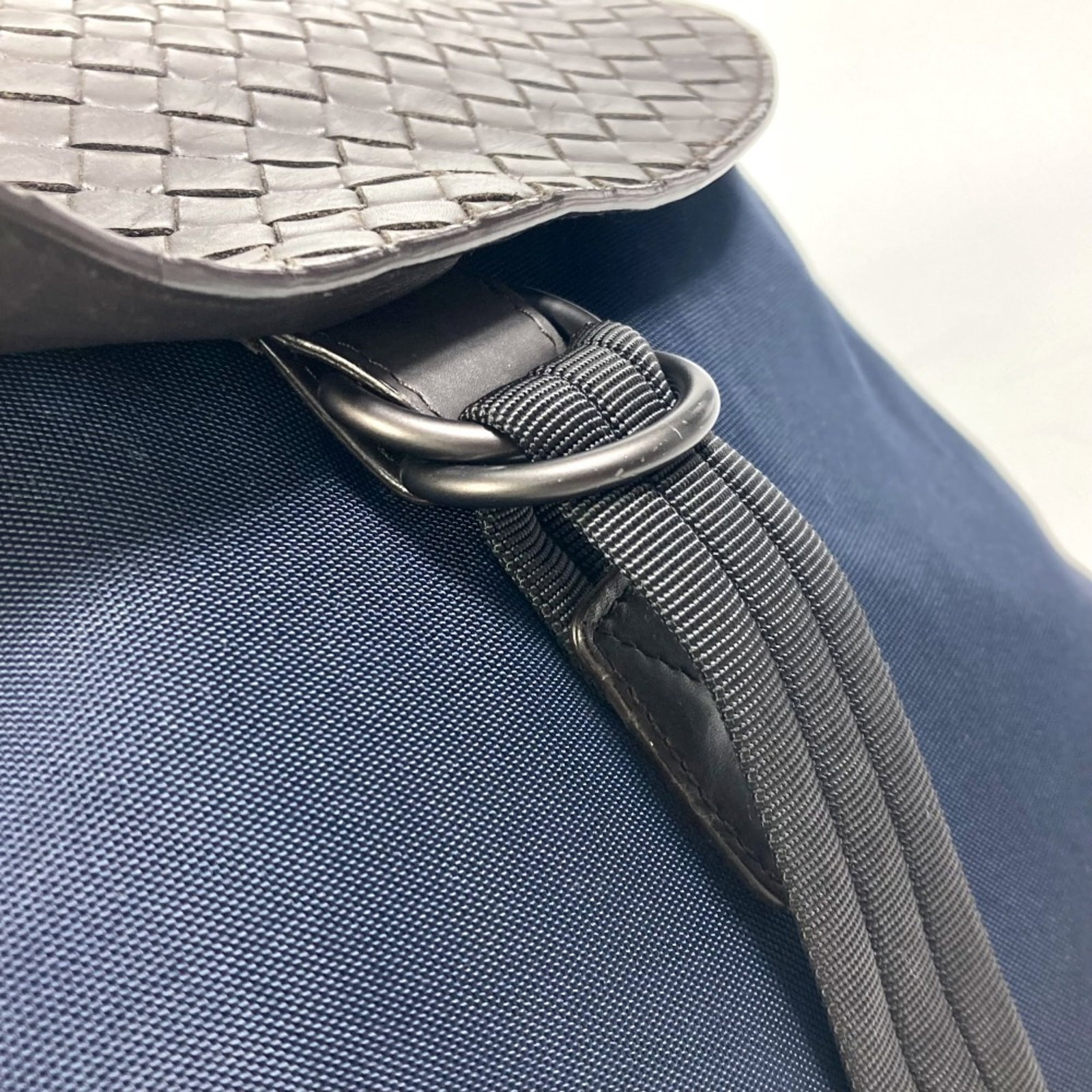 Veneta Backpack Nylon Leather - 8