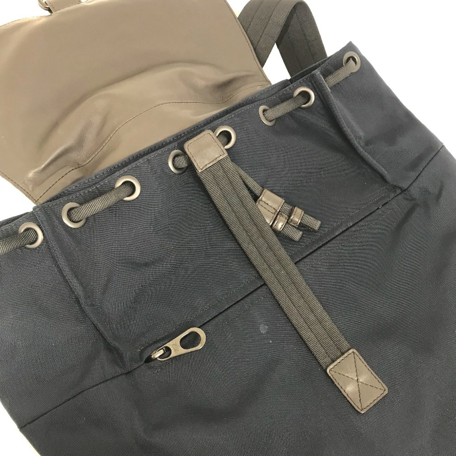 Veneta Backpack Nylon Leather - 9