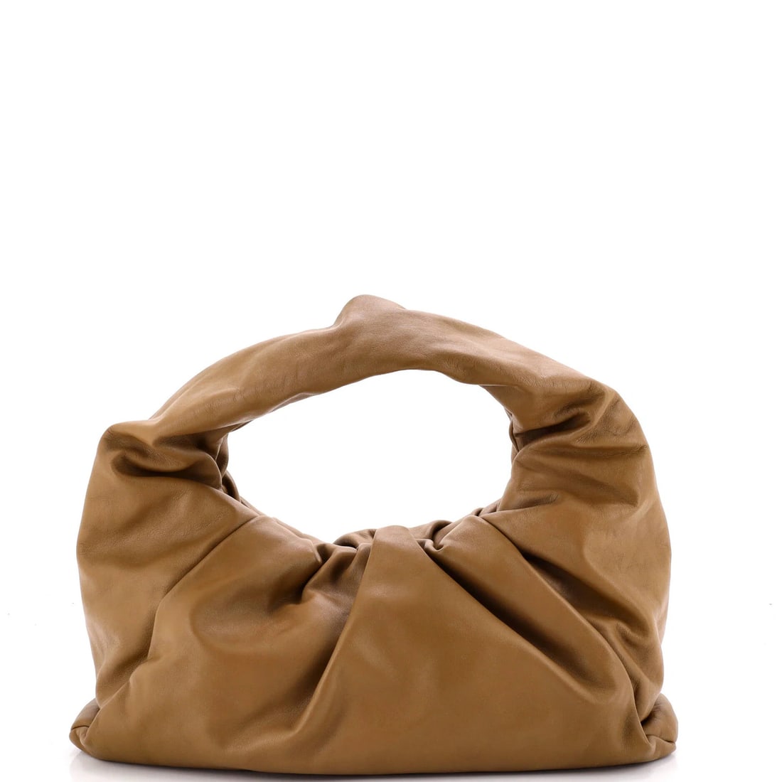 Leather Pouch Shoulder Medium Bottega: Leather Pouch Shoulder Medium Bottega The Bottega Veneta Leather Pouch Shoulder Medium is a stylish and versatile accessory. Made from high-quality leather, this medium-sized pouch features a classic