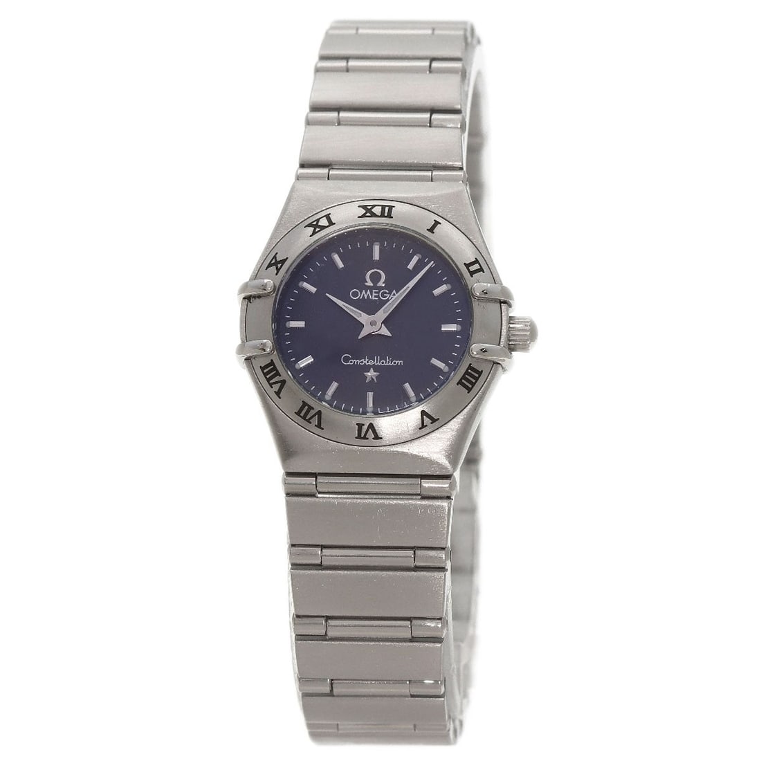 Omega Constellation Mini Watches 1562.40 Stainless Steel/ Stainless Steel: Omega Constellation Mini Watches 1562.40 Stainless Steel/ Stainless Steel Stainless steel case and silver bezel add a touch of sophistication to this Omega Constellation Mini Watch, featuring a gray