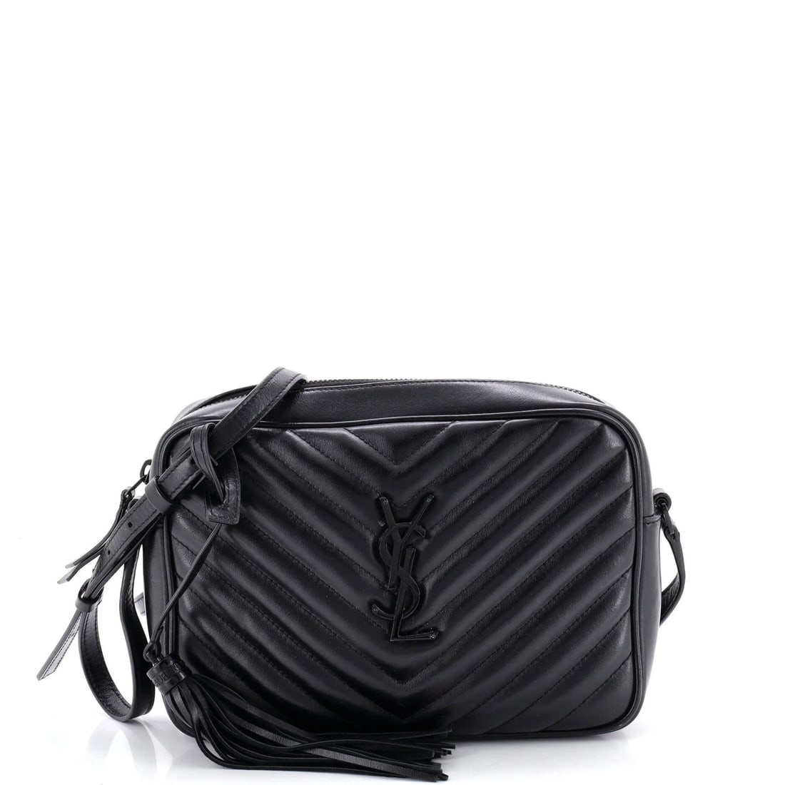 Laurent Saint Lou Small Leather Chevron Matelasse Bag Camera: Laurent Saint Lou Small Leather Chevron Matelasse Bag Camera Small, stylish, and versatile, this Saint Laurent Lou Camera Bag Matelasse Chevron Leather Small is a chic accessory for everyday use.
