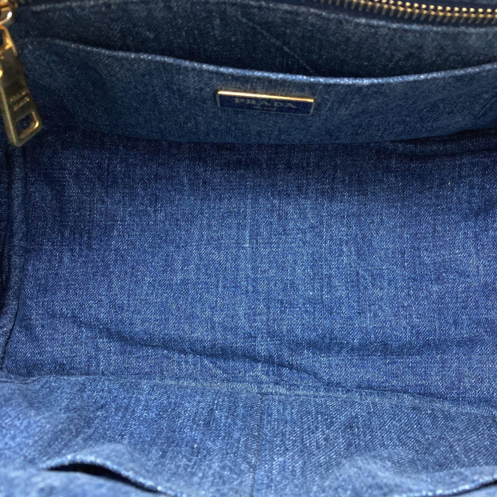 Handbag Denim Prada - 5