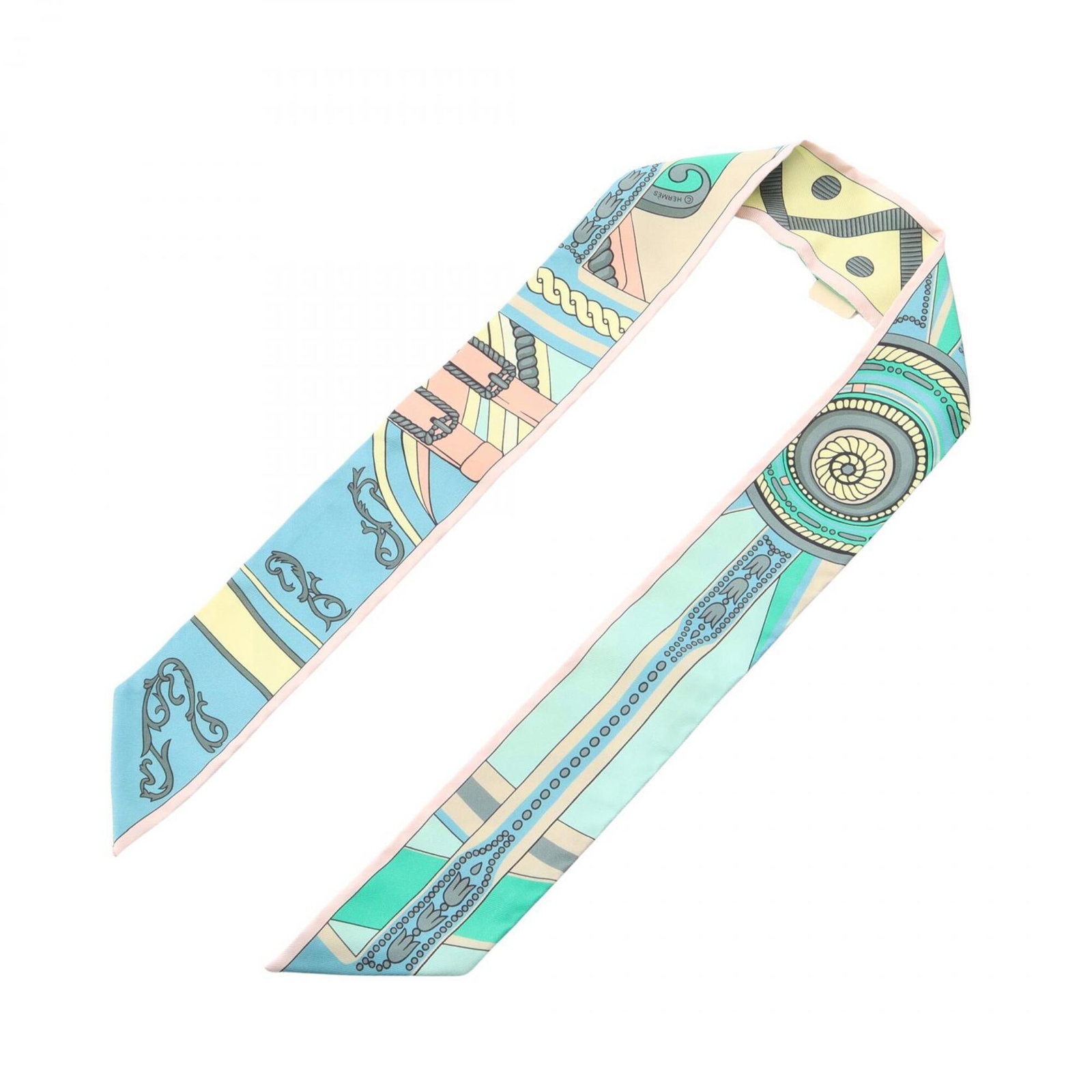 Silk Hermes Scarf - 3