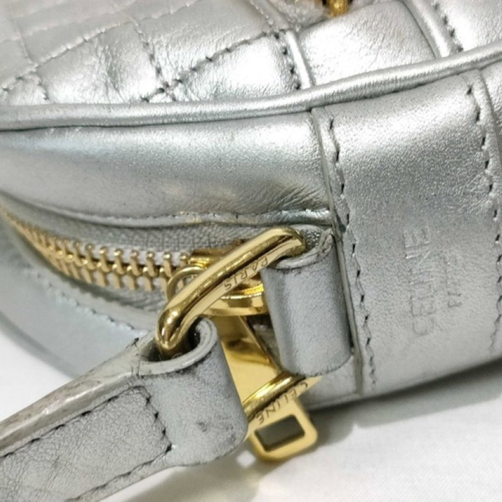 Shoulder Bag Leather Celine - 5
