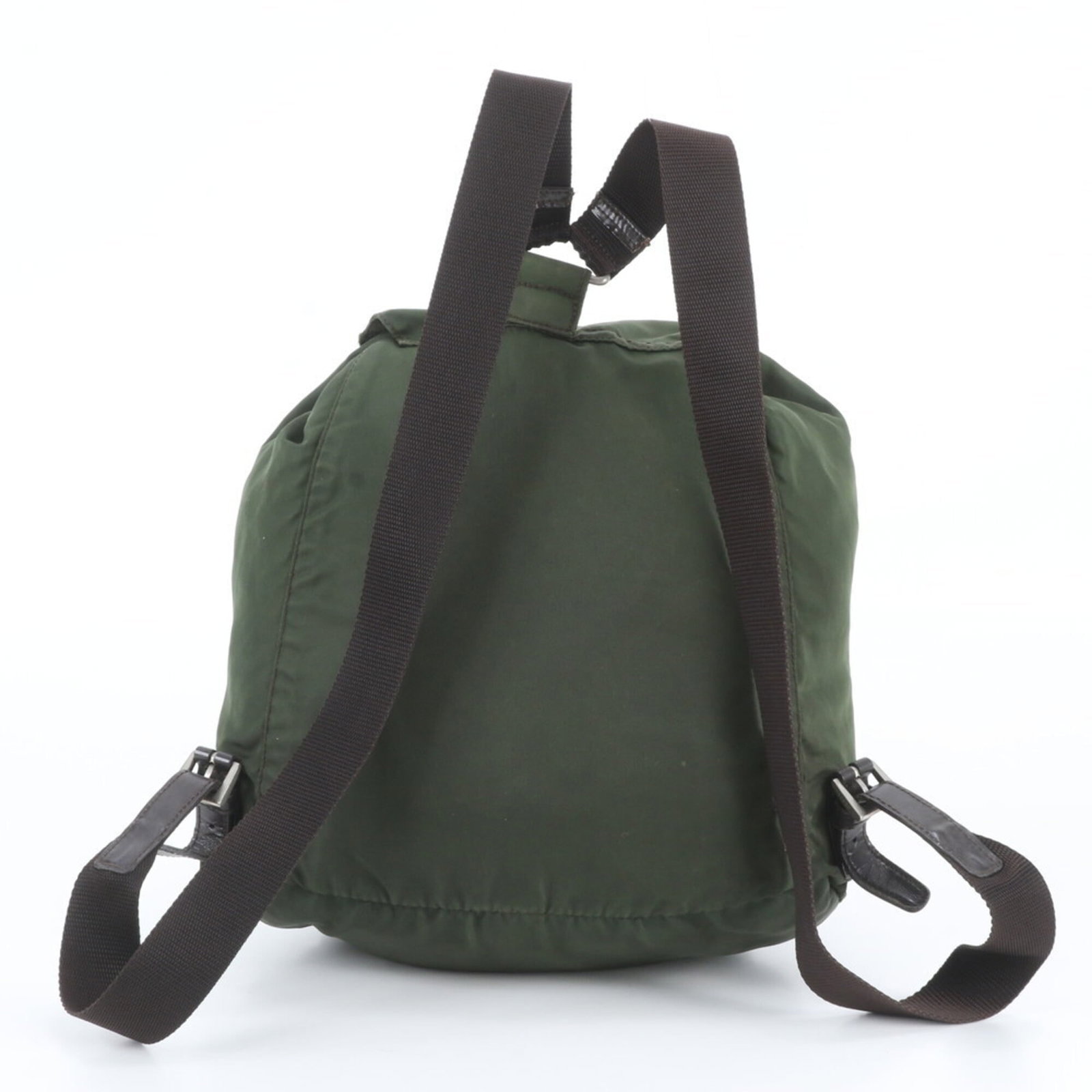 Backpack Nylon Leather Prada - 2