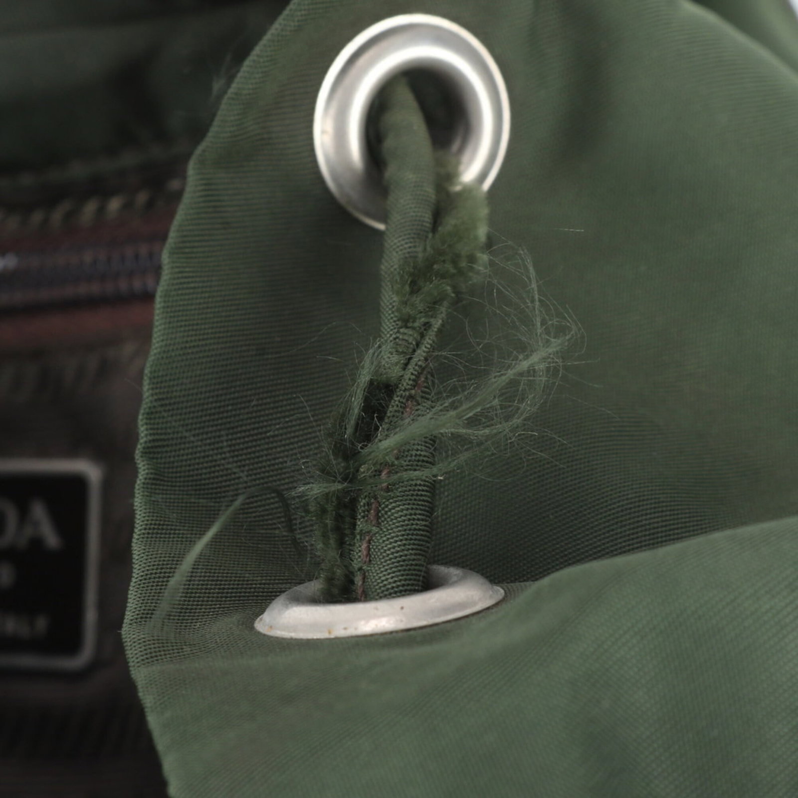 Backpack Nylon Leather Prada - 7