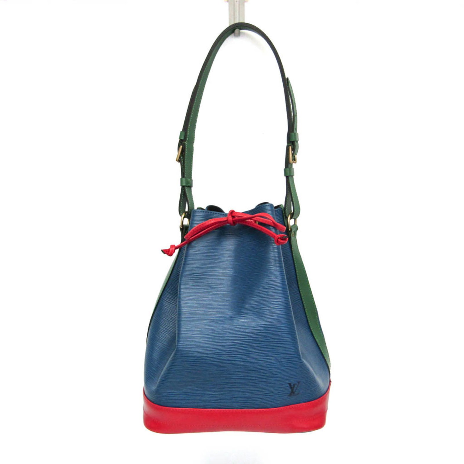 Leather Epi Bag Vuitton Louis: Leather Epi Bag Vuitton Louis Tricolor Epi leather and gold hardware make this Louis Vuitton Noe M44084 bag a stylish and timeless choice. With its adjustable strap and string closure, this shoulder