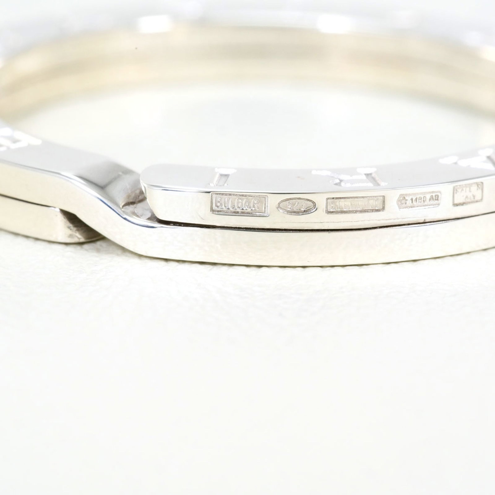 Silver 925 Bvlgari Keyring - 4